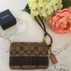 Coach wristlet